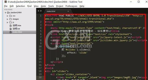 sublime text 3为语法代码设置高亮显示的操作步骤截图