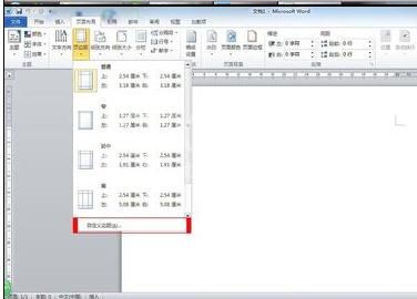 Word2010调整页面的详细操作步骤截图