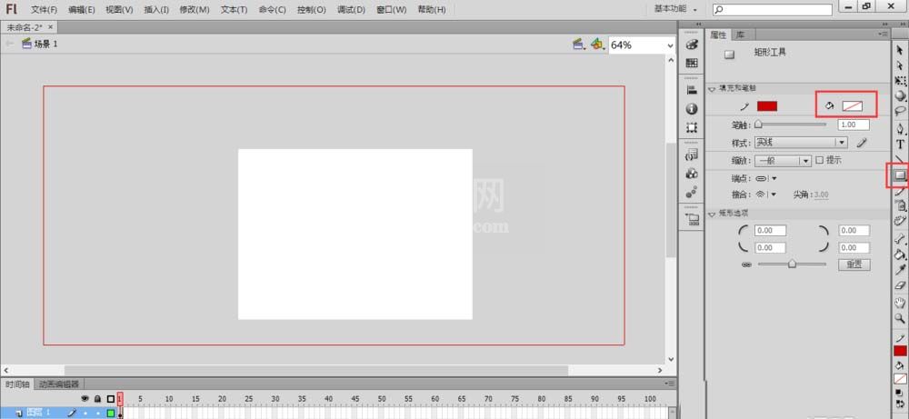 flash制作取景框的操作方法截图