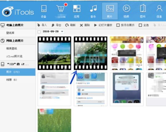 iTools将电脑中视频与照片导入iphone的相关操作教程截图