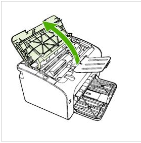 惠普laserjet p1007打印机卡纸的解决办法截图