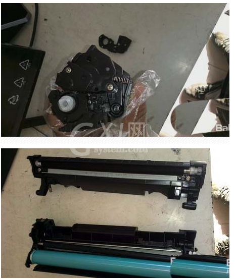 惠普laserjet p1007打印硒鼓加粉的操作方法截图