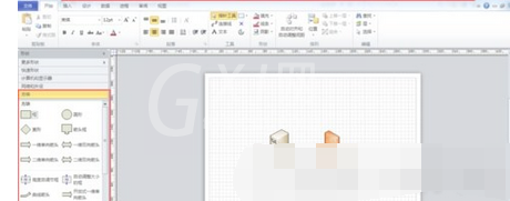 Visio 2013添加形状的具体方法截图