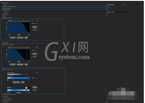 Trapcode Particular制作绚烂烟花的操作过程截图