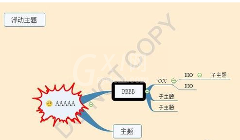 mindmaster删除背景水印的操作方法截图