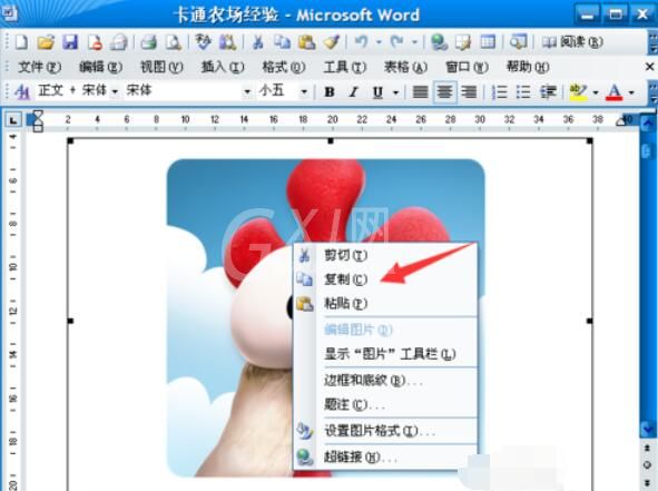 word2003中图片导出的操作步骤截图