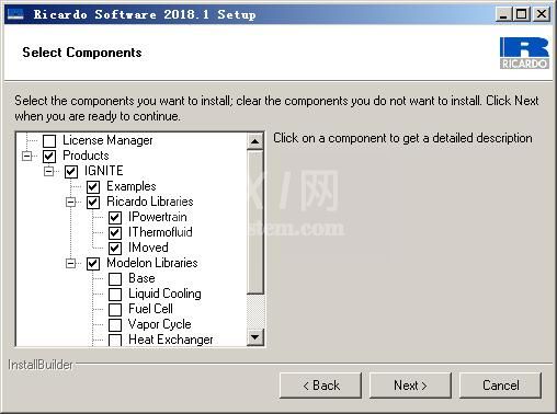 Ricardo IGNITE 2018安装的详细操作教程截图
