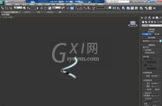 3dmax2012制作弹簧的方法步骤截图