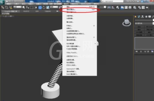 3dmax2012制作弹簧的方法步骤截图