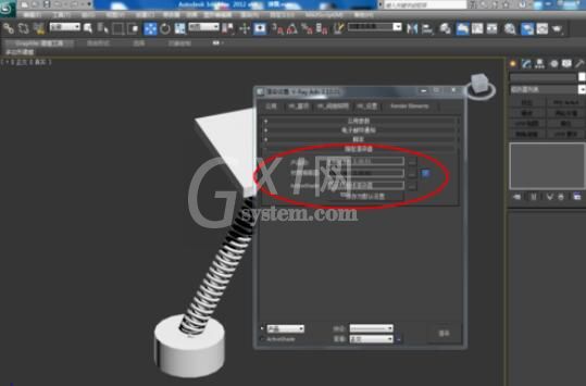 3dmax2012制作弹簧的方法步骤截图