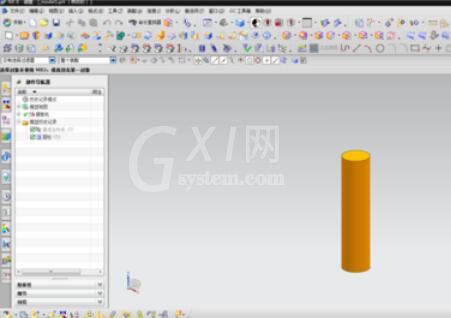 UG8.0制作圆柱体模型步骤截图