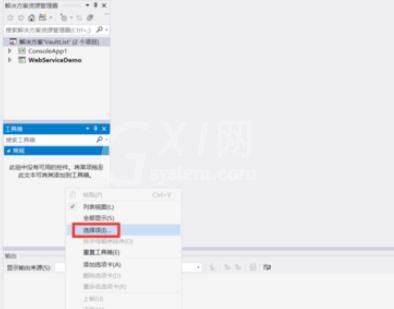 Visual Studio 2005(VS2005)工具箱显示设置方法截图