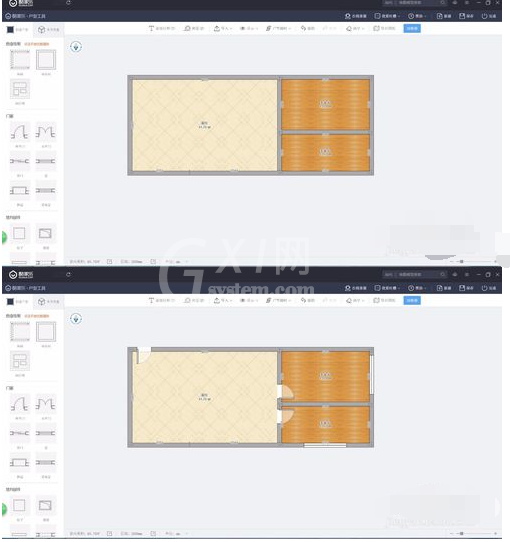 酷家乐自己画户型图的简单操作教程截图