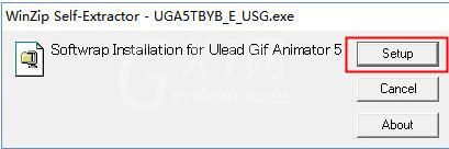 Ulead GIF Animator 5安装详细步骤截图