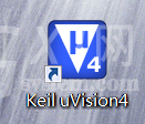 Keil uVision4放大字体和关键字标注颜色的操作过程截图