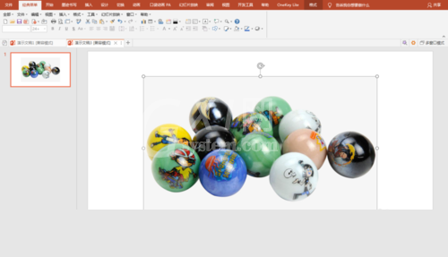 PPT为动画设计弹珠效果的相关操作方法截图