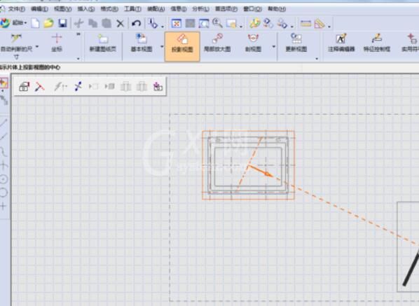 ug4.0中3d转2d的操作方法截图