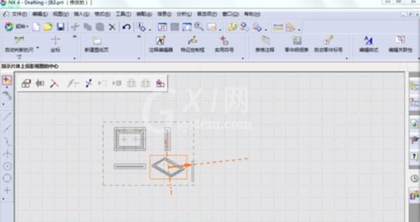 ug4.0中3d转2d的操作方法截图