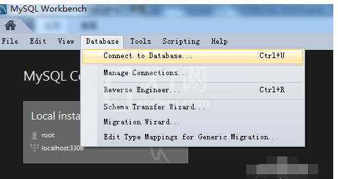 MySQL WorkBench修改默认连接的操作教程截图