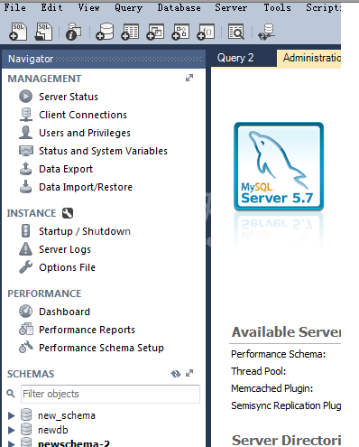 MySQL Workbench删除数据库实例的操作方法截图