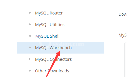 MySQL Workbench进行下载的操作过程截图