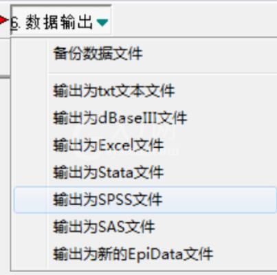 epidata数据转化成SPSS文件操作步骤截图