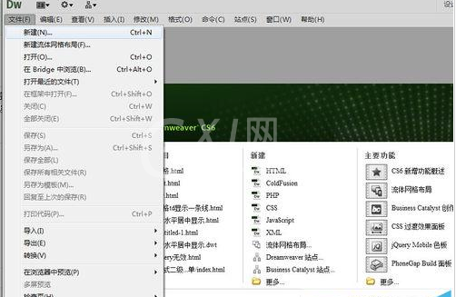 dreamweaver cs6设置代码视图字体大小的详细操作步骤截图