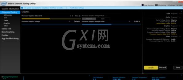 Intel Extreme Tuning Utility具体使用方法截图