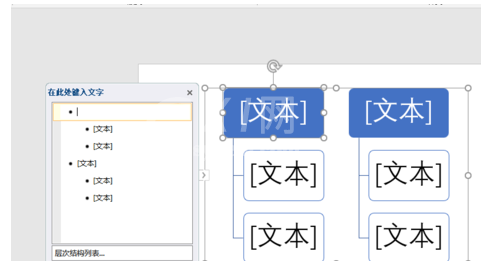 PPT2019制作层次结构列表的操作教程截图