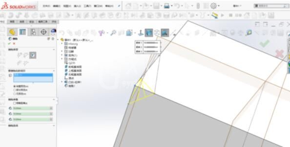 SolidWorks2019倒角命令使用方法截图