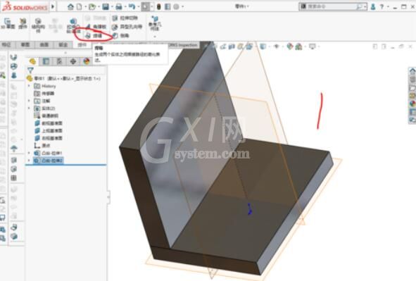 solidworks2019中焊件命令详细操作步骤截图