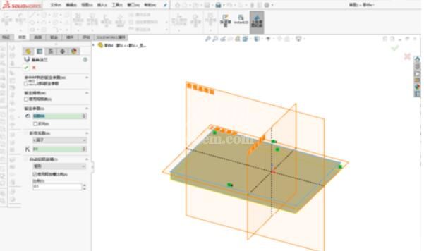 solidworks2019绘制弯折模块的具体操作步骤截图