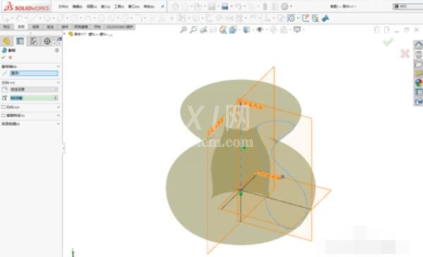 solidworks2019中旋转命令的使用方法截图