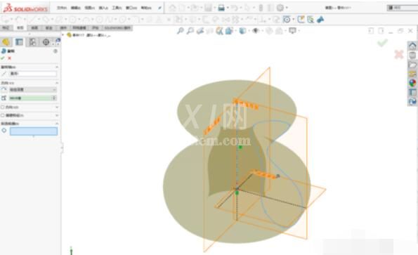 solidworks2019中旋转命令的使用方法截图