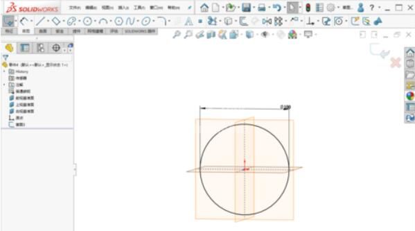 solidworks2019中加厚命令使用操作步骤截图