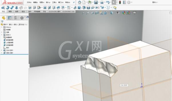 solidworks2019切除扫描的操作流程截图