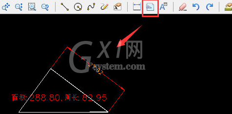 迅捷CAD看图画三角形的具体操作方法截图