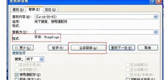 Word 2010更改所有字母和数字格式的操作教程截图