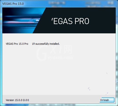 Vegas Pro 15安装的详细步骤截图