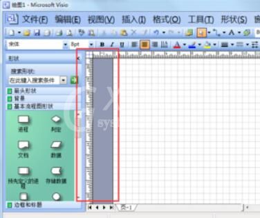 microsoft office visio 2003设置单位的具体操作方法截图