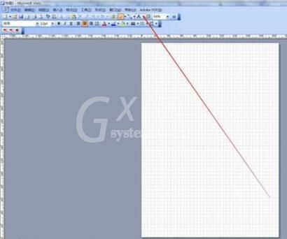 microsoft office visio 2003将草稿纸作成文档的操作方法截图