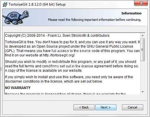 TortoiseGit的安装具体步骤截图