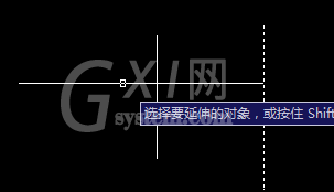 AutoCAD2016中延伸命令画图的操作步骤截图