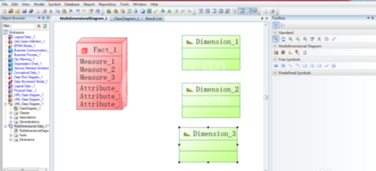 Power Designer设计多维数据模型的方法步骤截图