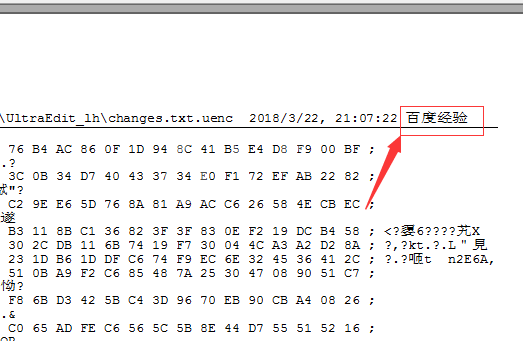 UltraEdit中页面添加页眉的详细操作步骤截图