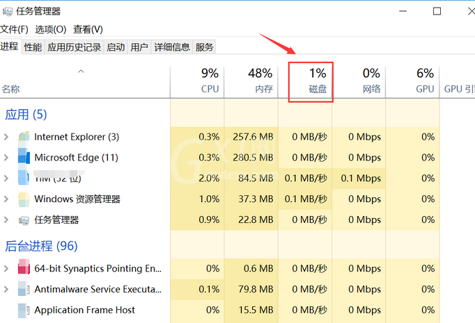 vs2015中文旗舰版中降低磁盘使用率的具体方法截图