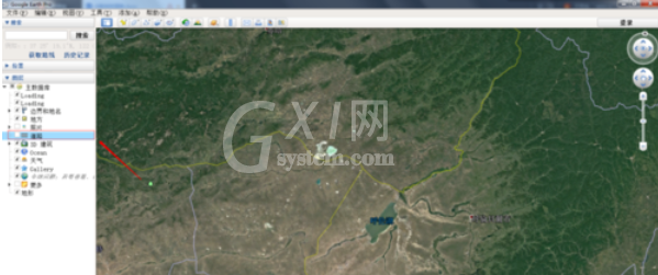 谷歌地球(google earth)查找目的地的具体方法截图