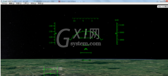 谷歌地球(google earth)驾驶飞机的具体方法截图