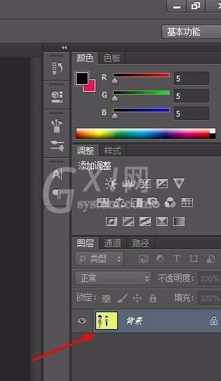 Adobe Photoshop防止图像挤压变形的方法介绍截图