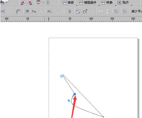 CorelDraw X4删除节点的具体操作步骤截图